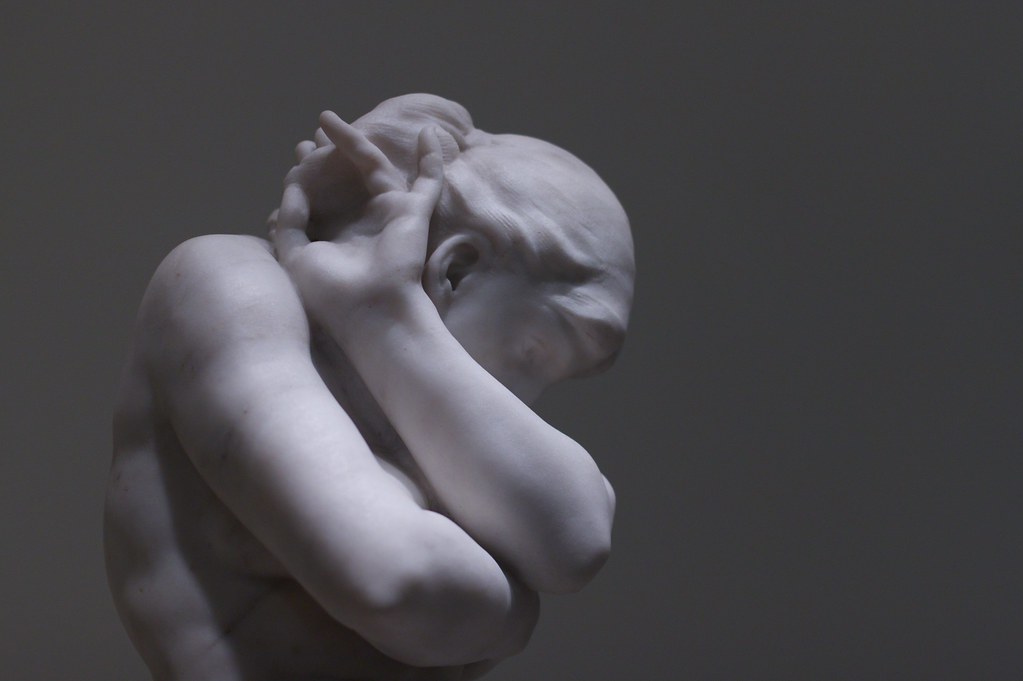 Shy Greek Sculpture at the Art Institute of Chicago